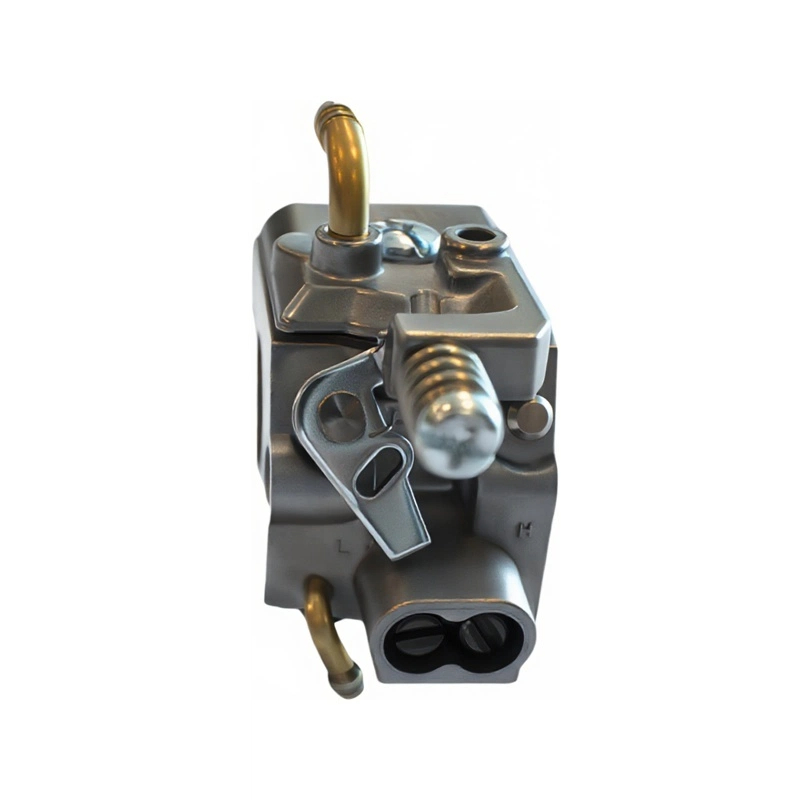 When repairing a butterfly valve carburetor, how can the relationship between the butterfly valve opening and the air-fuel mixture be accurately calibrated?